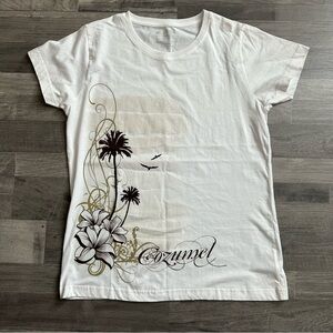 DEL SOL Women's White Cozumel Color Changing Tee L